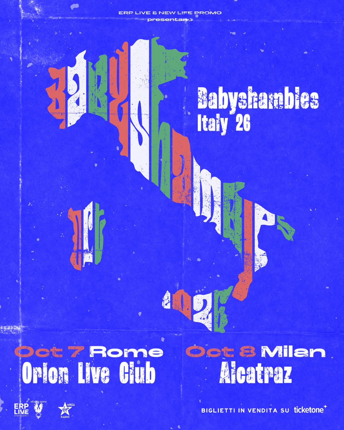BABYSHAMBLES: Peter Doherty e soci ad ottobre in concerto a Roma e Milano
